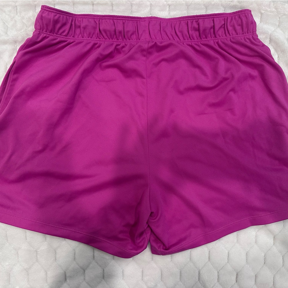 Nike Women's XL Magenta Dri-fit Athletic Shorts with Drawstring - Picture 4 of 4
